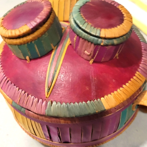 Handmade African basket